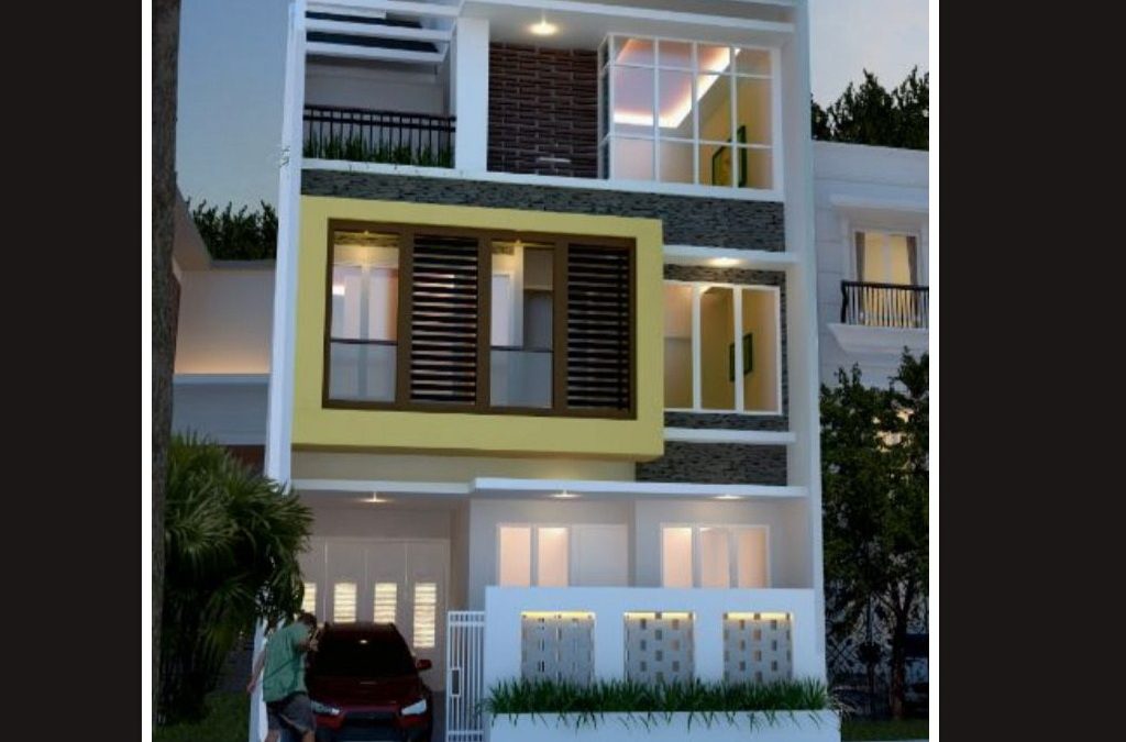 Desain Rumah Minimalis 3 Lantai 8 x 11 M Desain Rumah Online