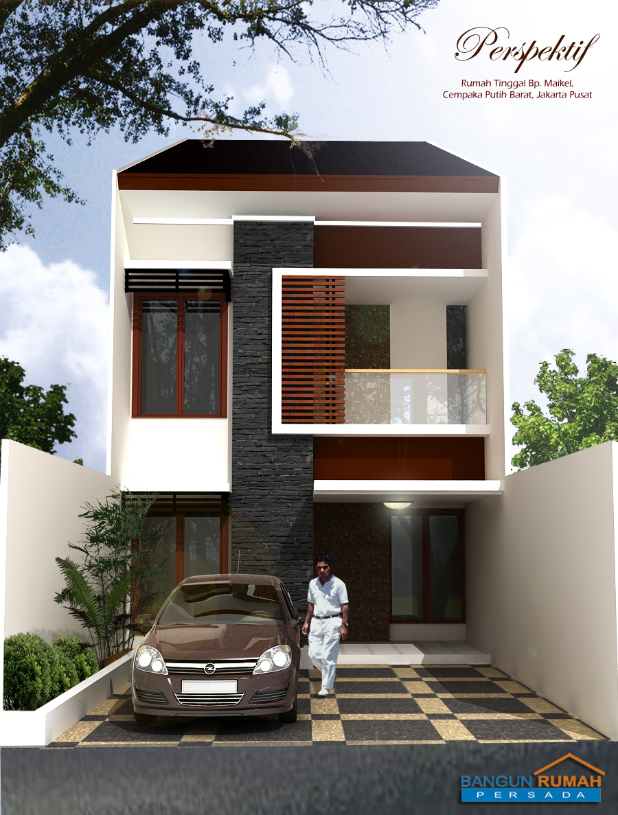Desain Rumah  Villa  Mungil  MSO Excel 101