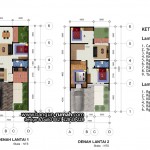 Denah Rumah Lebar 5 Meter x 20 Meter - STUDIO ARSITEK Desain Rumah 