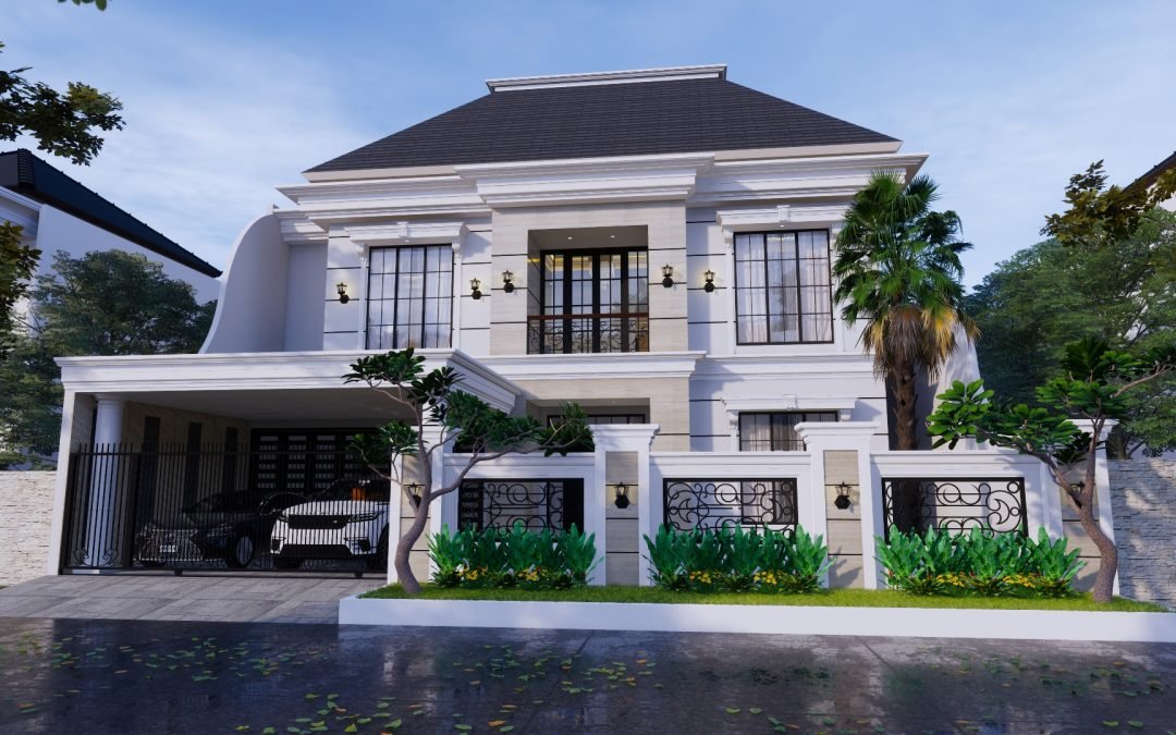Desain Rumah Classic Di Lahan 16 X 22 M2