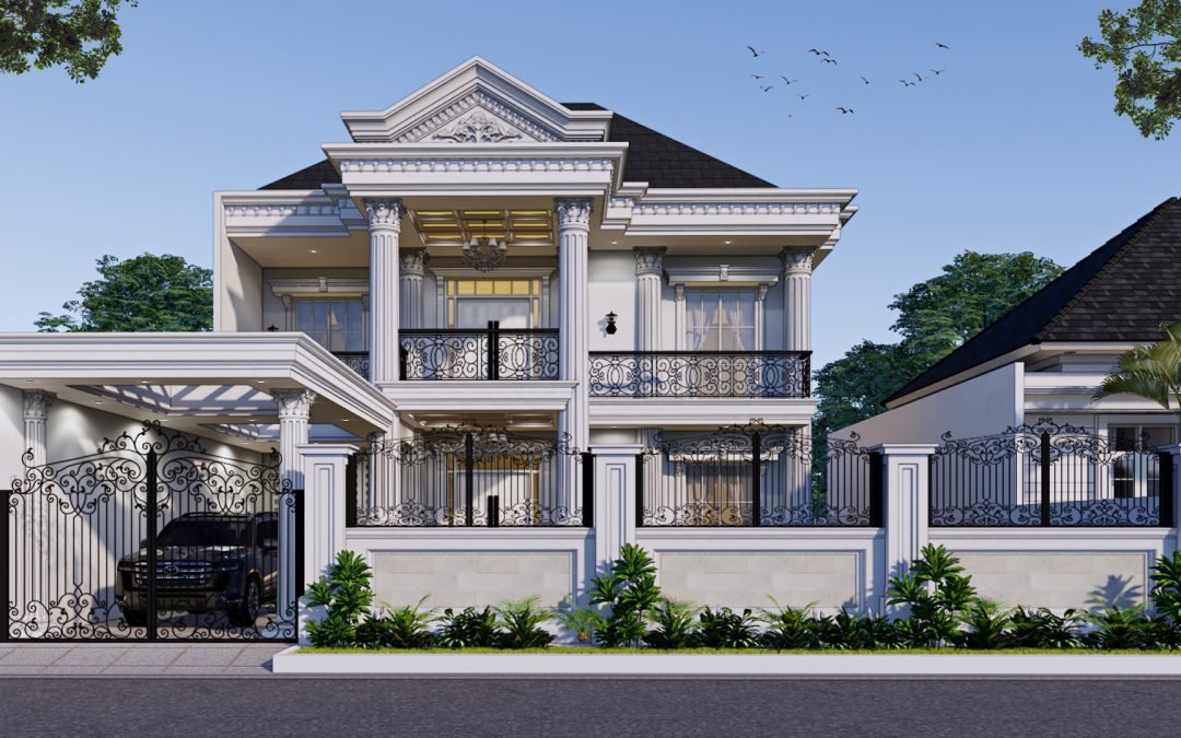 Desain Rumah Classic 2 Lantai Di Bandung