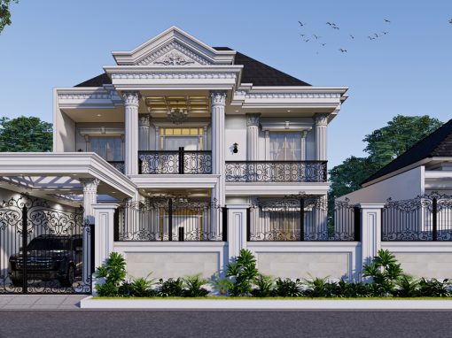 Desain Rumah Classic 2 Lantai Di Bandung
