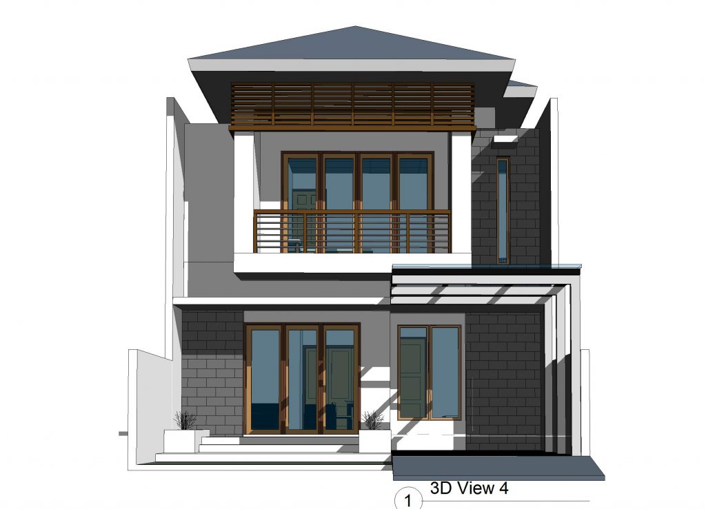 Desain  Rumah  2 Lantai Ukuran 8  x  15  M2 Desain  Rumah  Online