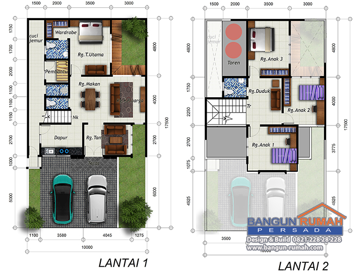 Desain Rumah Jakarta - Arsitek Online Murah dan Bangun 