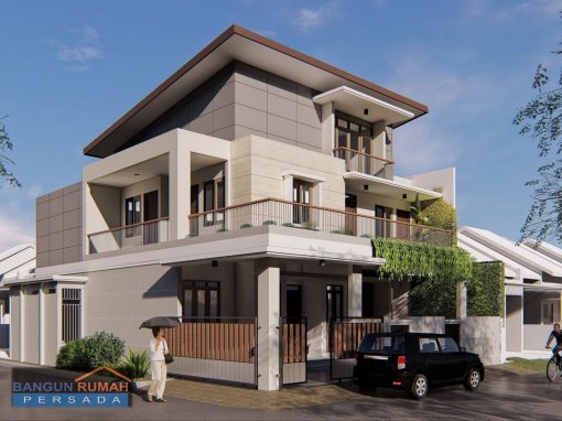 Desain Rumah Ibu Elizabeth di Durensawit Jakarta Timur