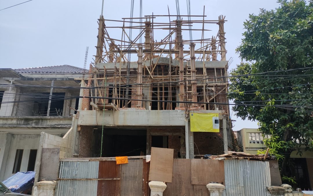 Proyek Pembangunan Rumah 3 Lantai Kelapa Gading Jakarta Utara