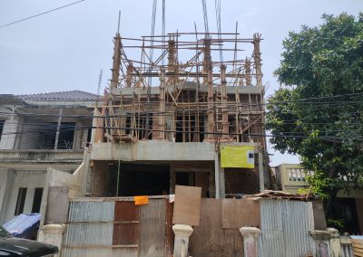 Proyek Pembangunan Rumah 3 Lantai Kelapa Gading Jakarta Utara