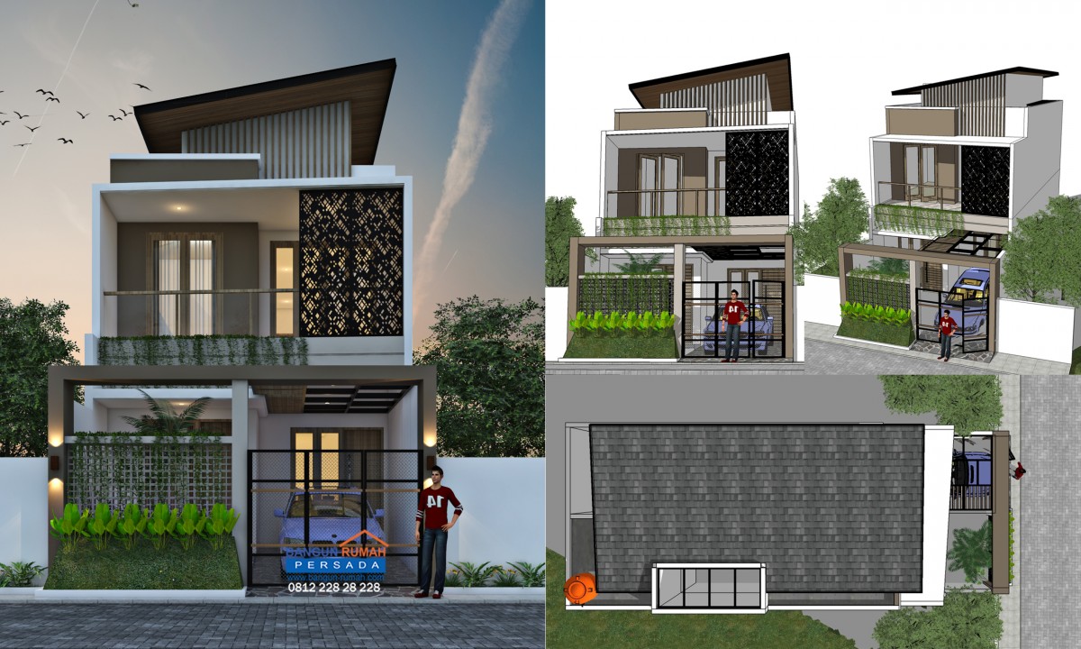 desain rumah 6 x 15 m2 Desain Rumah Online