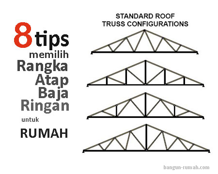 8 Tips Memilih Rangka Atap Baja Ringan Berkualitas 